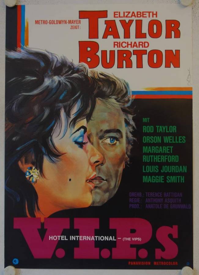 The V.I.P.s re-release german movie poster